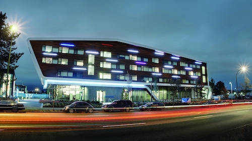 Centre for Digital Media Campus Nighttime