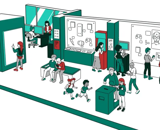 Illustration of the exhibition