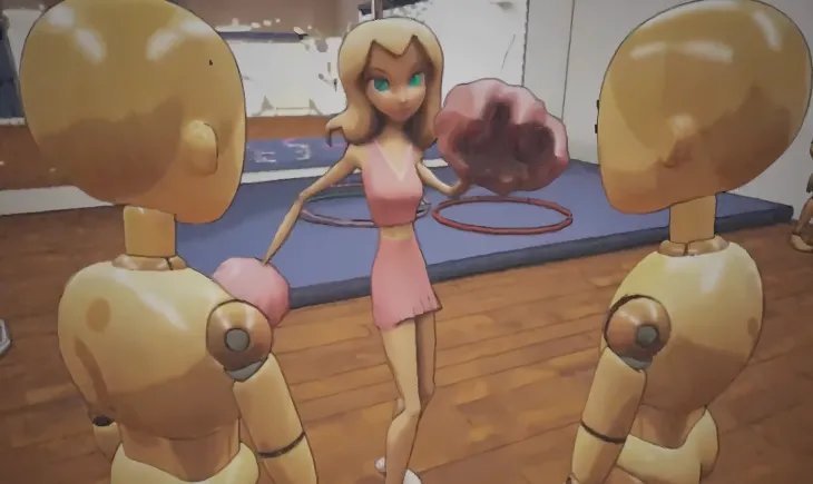 Screengrab of trailer cheerleader